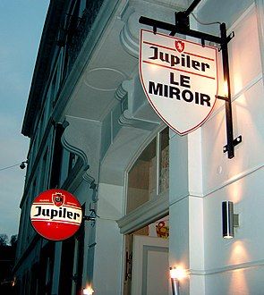 A Jupiler-connected pub in