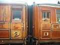 The LNER uses teak for their coaches until 1942 when the Thompson all steel coaches are introduced, both kinds coexist.