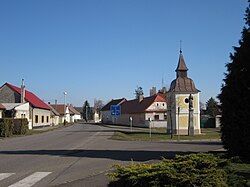 Centre of Netřebice