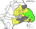 Administrative division of Transylvania in the 16th century