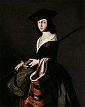 Saint Marina by Francisco de Zurbarán, 1640-1650