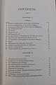 Table of contents page for an 1885 copy of "The Common Sense of the Exact Sciences"