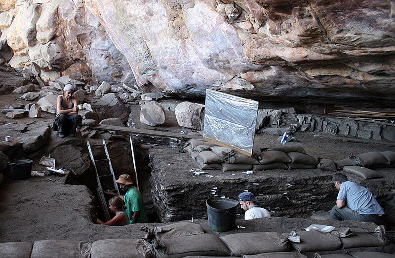 File:Diepkloof-excavation-2009.JPG