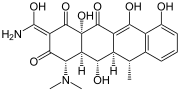 Doxycycline, an antibiotic.