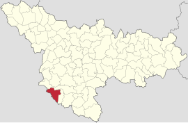 Location in Timiș County