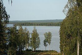 Jormasjärvi in the July 2021.