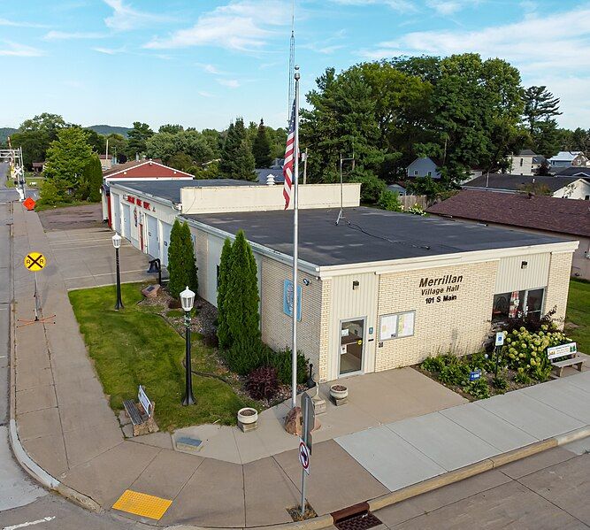 File:Merrillan Village Hall.jpg