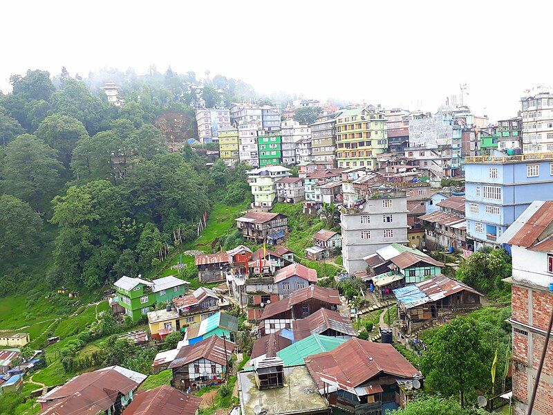 File:Ravangla Town.jpg