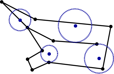 Planar straight line graph-based definition.