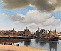 Johannes Vermeer View of Delft (c. 1660)