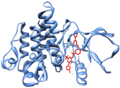 Tyrosine Kinase Inhibitor Nilotinib in Complex with Abl1 Kinase