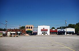 Buildings along Main Street (SR 7)