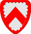 Coat of arms of the Belgian municipality of Courtrai.