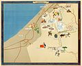 Beeri, From Israel in 14 Pictorial Maps, Kerem Hayesod, 1953