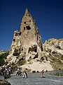 Rock formation in Goreme Open Air Museum