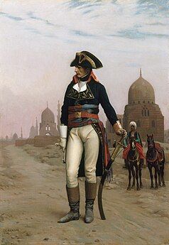 Portrait of Napoleon Bonaparte in Egypt, by Jean-Léon Gérôme