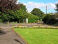 The gates on the Kilwinning Road.