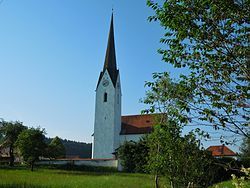 The church of Kirchensur