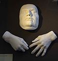 Casts of Luther's face and hands at his death, in the Market Church in Halle[251]