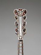 Antonius Vinaccia mandolin neck and peghead