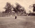 Tennis courts at Croydon, 1894