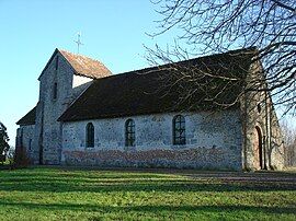 The church in Pierre-Morains