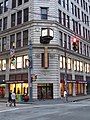 The iconic clock outside the Gimbels flagship in Pittsburgh