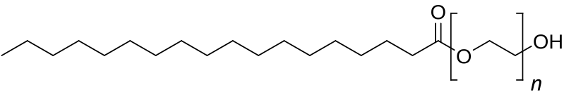 File:Polyethylene glycol monostearate.svg