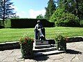 Sculpture of Selma Lagerlöf in Rottneros Park