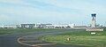 The new terminal building and control tower