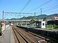 View of station platforms