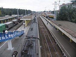 Zheleznodorozhnaya railway station