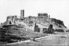 The Acropolis in 1872, with the Frankish Tower