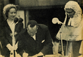 Image 34Seretse Khama signing the oath of office to become Botswana's first President in 1966 (from History of Botswana)