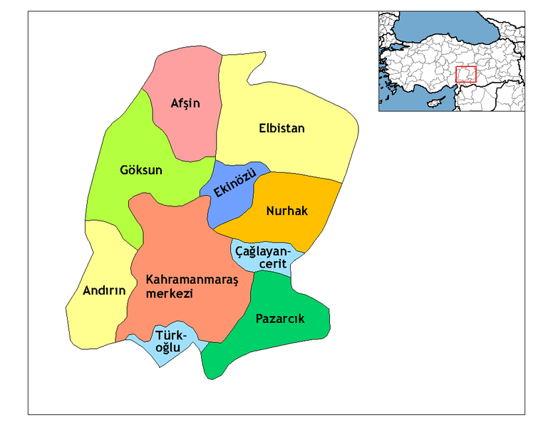 File:Kahramanmaraş districts.png