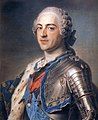 Image 66Maurice Quentin de La Tour, Portrait of Louis XV of France (1748), pastel (from Painting)