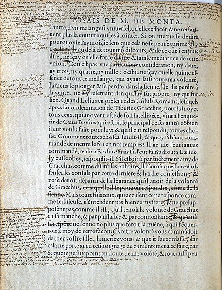 File:Montaigne Essais Manuscript.jpg