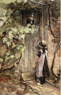 Girl at the Door