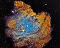 NGC 2174 (Monkey Head Nebula) in SHO palette by W4SM, 17" PlaneWave CDK scope, Louisa, VA