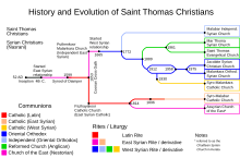 Schematic timeline