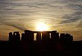 Image 53Stonehenge, Wiltshire at sunset (from Culture of the United Kingdom)