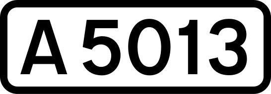 File:UK road A5013.svg