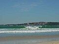 San Vicente de la Mer, in the background