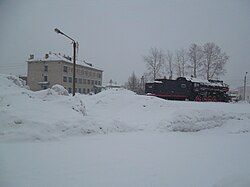 A train in Mikun