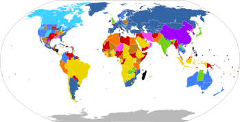 International status of abortion law, United Nations 2013 report.[105]    Legal on request    Restricted to cases of maternal life, mental health, health, rape, fetal defects, and/or socioeconomic factors    Restricted to cases of maternal life, mental health, health, rape, and/or fetal defects    Restricted to cases of maternal life, mental health, health, and/or rape    Restricted to cases of maternal life, mental health, and/or health    Illegal with no exceptions    Varies by subnation or subdivision    No information[needs update]