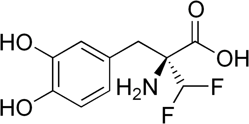 File:Alpha-difluoromethyl-DOPA.png