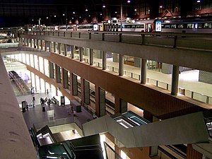 Antwerpen-Centraal railway station atrium