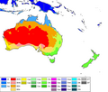 Image 25Australia-Oceania Köppen Map (from Australian snake habitats)