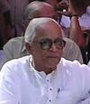 A portrait of Buddhadeb Bhattacharya