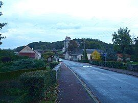 Chevannes seen from the bridge